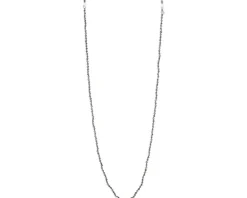 Łańcuszek do okularów ze stali szlachetnej ze szklanymi detalami