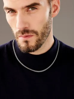 Łańcuszek srebrny - pancerka