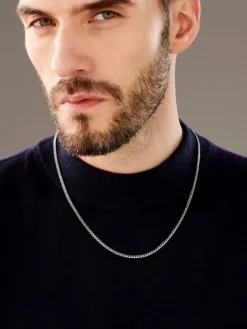 Łańcuszek srebrny - pancerka