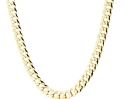 Łańcuszek srebrny pozłacany - pancerka