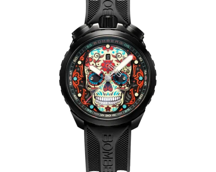 Bomberg Sugar Skull Red