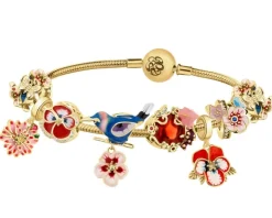 Bransoletka beads zestaw - kwiaty, koliber, motyle