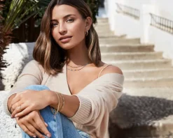 Bransoletka srebrna - bismark