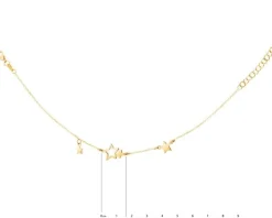 Bransoletka srebrna - gwiazdy