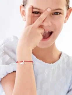 Bransoletka srebrna - koń