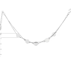 Bransoletka srebrna - koła