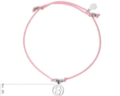 Bransoletka srebrna - kot