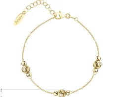 Bransoletka srebrna - kulki