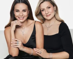 Bransoletka srebrna - liście