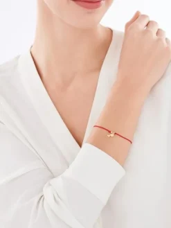 Bransoletka srebrna - serca