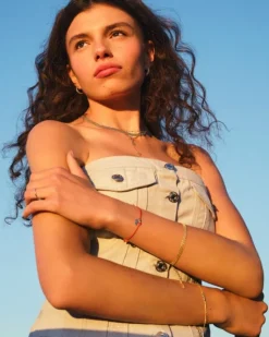 Bransoletka srebrna - serca