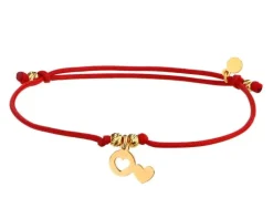 Bransoletka srebrna - serca