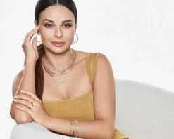 Bransoletka srebrna - taśma