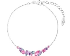 Bransoletka srebrna z cyrkoniami