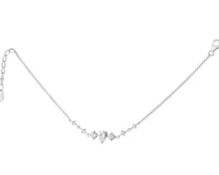 Bransoletka srebrna z cyrkoniami