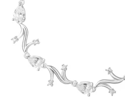 Bransoletka srebrna z cyrkoniami