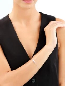 Bransoletka srebrna z cyrkoniami i emalią - Harry Potter, list z Hogwartu, Warner Bros. Discovery