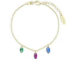 Bransoletka srebrna z cyrkoniami