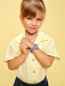 Bransoletka srebrna z emalią - jednorożec