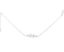 Bransoletka srebrna z perłami i cyrkoniami