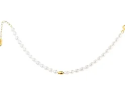 Bransoletka srebrna z perłami