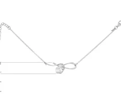 Bransoletka srebrna ze szkłem