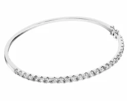 Bransoletka z białego złota z brylantami - 3,01 ct - próba 585