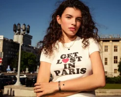 Bransoletka z elementami z żółtego złota i koralikami - serce