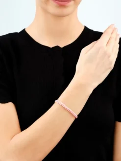 Bransoletka z elementami srebra