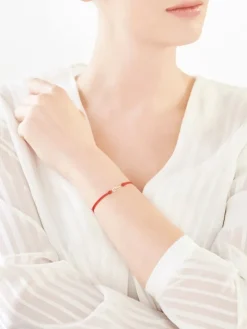 Bransoletka z elementami żółtego złota i diamentami - skrzydło - 0,01 ct - próba 375