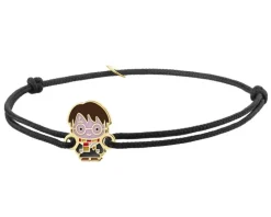 Bransoletka z emalią i  elementami z żółtego złota - Harry Potter, Warner Bros. Discovery