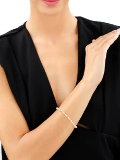 Bransoletka z mosiądzu pozłacana z jaspisami