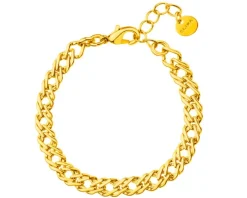 Bransoletka z mosiądzu pozłacana