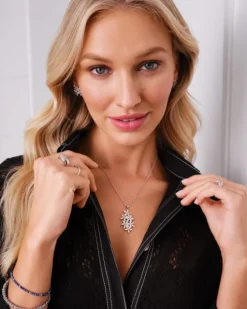 Bransoletka z mosiądzu rodowana