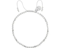 Bransoletka z mosiądzu rodowana z cyrkoniami