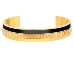 Bransoletka ze stali szlachetnej z emalią