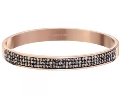 Bransoletka ze stali szlachetnej z markasytami