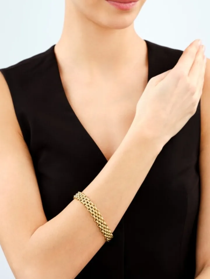 Bransoletka ze stali szlachetnej