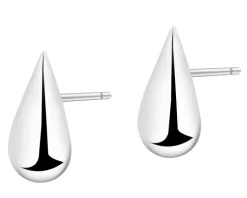 Kolczyki srebrne - łezki