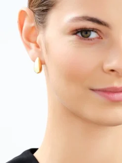 Kolczyki srebrne - łezki