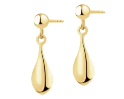 Kolczyki srebrne - łezki