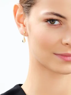 Kolczyki srebrne - łezki