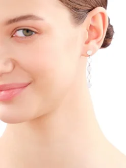 Kolczyki srebrne - koła