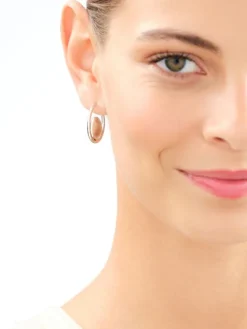 Kolczyki srebrne - koła