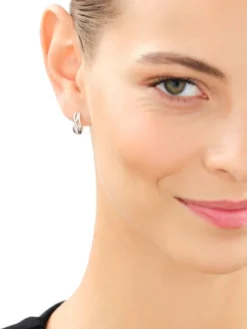 Kolczyki srebrne - koła