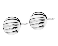 Kolczyki srebrne - koła