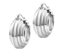 Kolczyki srebrne - koła