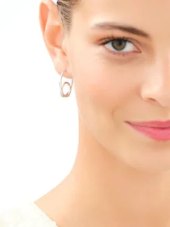 Kolczyki srebrne - koła