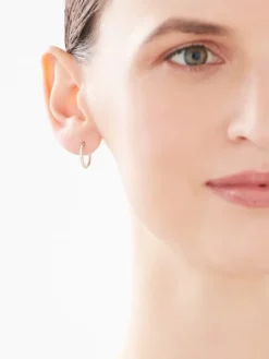 Kolczyki srebrne - koła