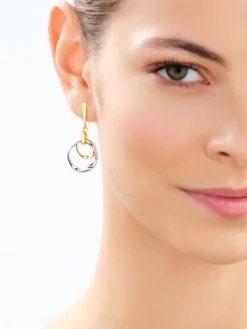 Kolczyki srebrne  - koła